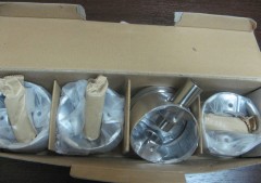 Комплект поршней 79.8 B@3 21011 (4 поршня+4 пальца) (21011100401596)